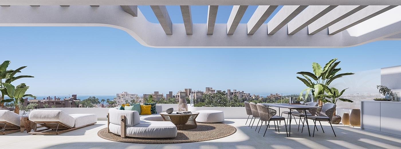 Apartments in Reinoso, Estepona (AGP-00979) — photograph 2