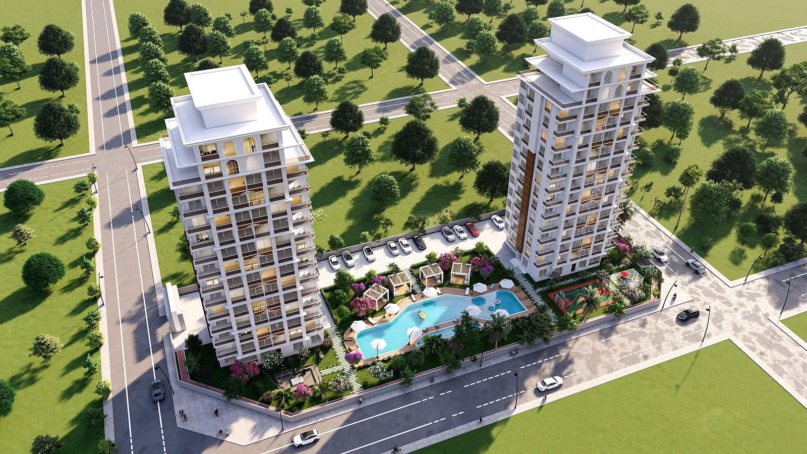 Apartments in Deniz, Mezitli (ICX-00159) — photograph 2