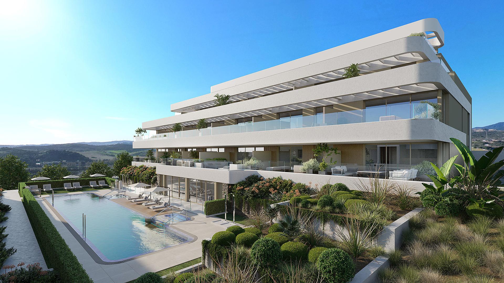 Apartments in La Gaspara, Estepona